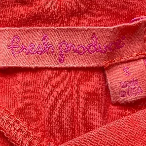 Fresh Produce Stretch Knit Sleeveless Dress V Neck and Drawstring at Waist Small - Picture 4 of 6